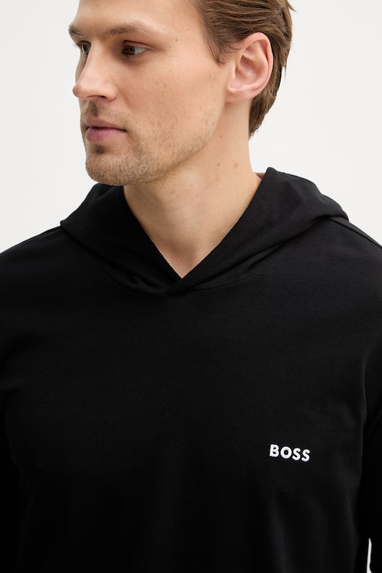 Μακρυμάνικο lounge BOSS μαύρο 50515306
