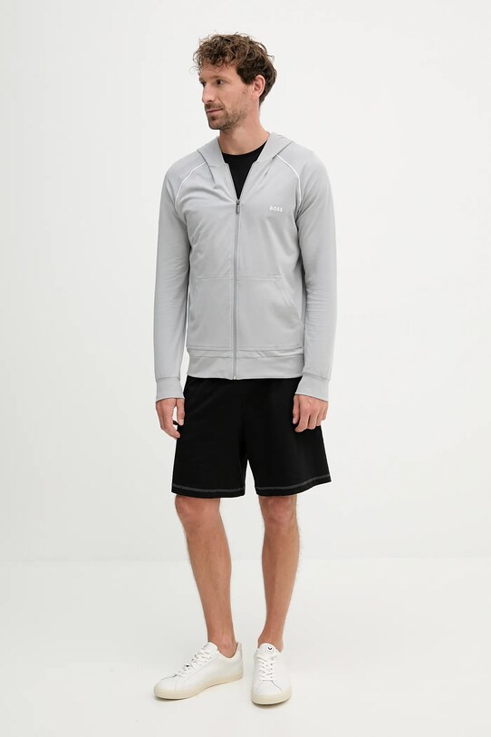 Φούτερ lounge BOSS 50515313 γκρί NC25