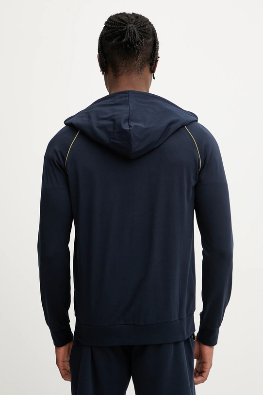 Ruházat BOSS kapucnis pulcsi otthoni viseletre 50515313 sötétkék