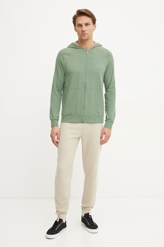BOSS bluza lounge 50515313 zielony NC25
