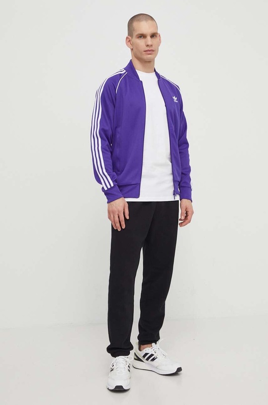 Μπλούζα adidas Originals Heawyn IR9885 μωβ SS24