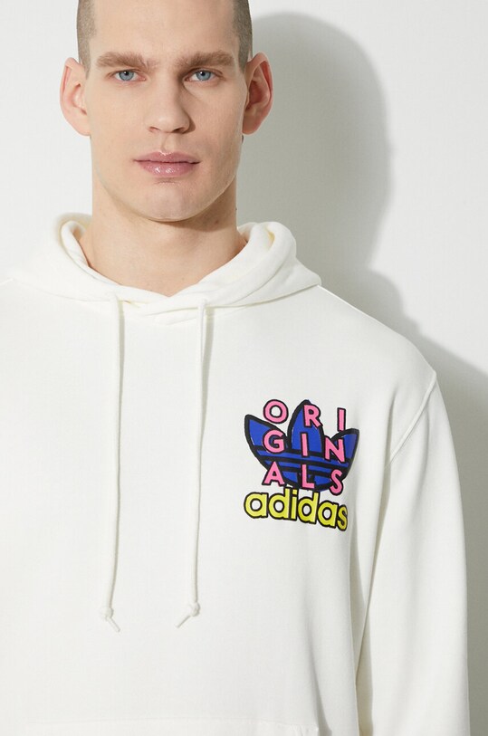 adidas Originals bluza bawełniana IS2916 beżowy