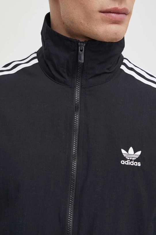 Dukserica adidas Originals Adicolor Woven Firebird Track Top IT2491 crna