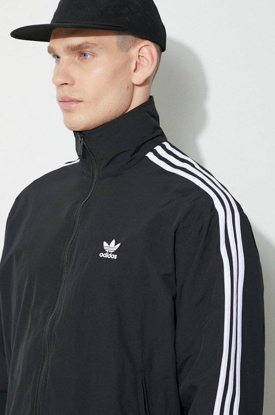 Dukserica adidas Originals Adicolor Woven Firebird Track Top IT2491 crna