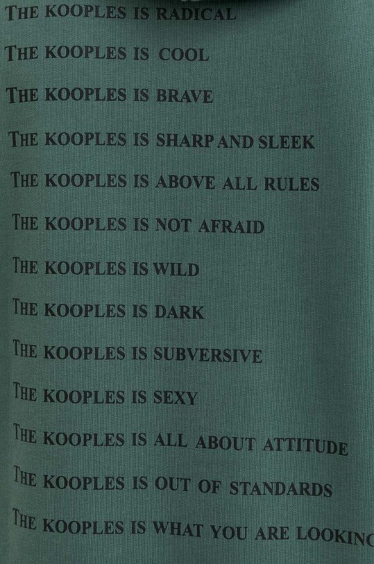 The Kooples hanorac de bumbac HSWE28015K