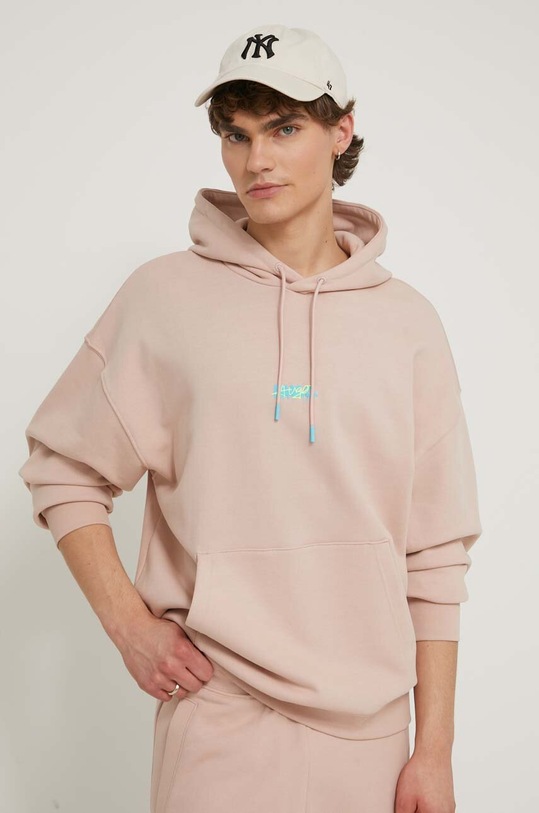 Ρούχα Βαμβακερή μπλούζα HUGO 50509979 ροζ