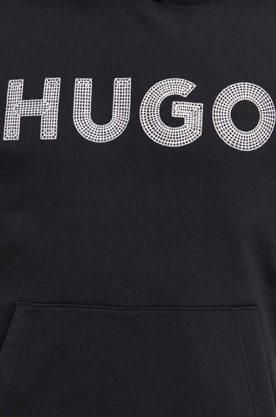 HUGO bluza bawełniana 50509975 czarny