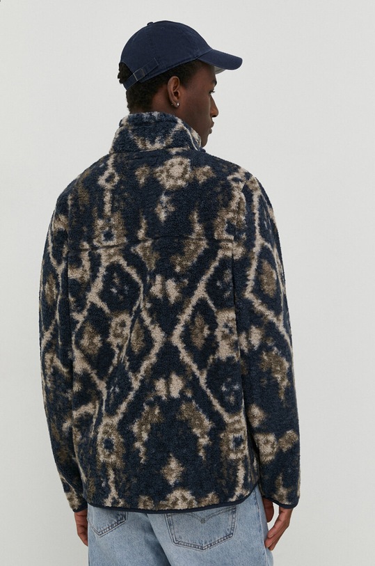 Ρούχα Φλις μπουφάν Abercrombie & Fitch KI122.4088.208 σκούρο μπλε