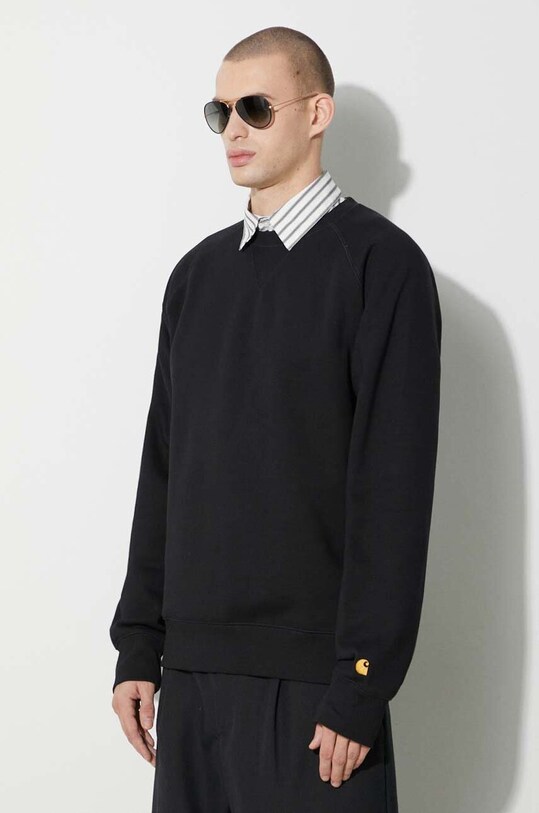 Кофта Carhartt WIP Chase Sweat чёрный I033660.00FXX