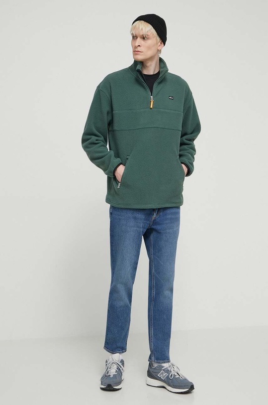 Quiksilver bluza polarowa UQYFT03158 zielony SS24