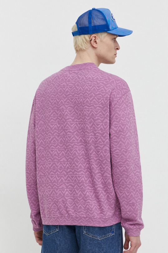 Quiksilver bluza bawełniana EQYFT04915 różowy SS24