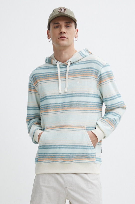 Mikina Quiksilver s kapucí vícebarevná AQYFT03353
