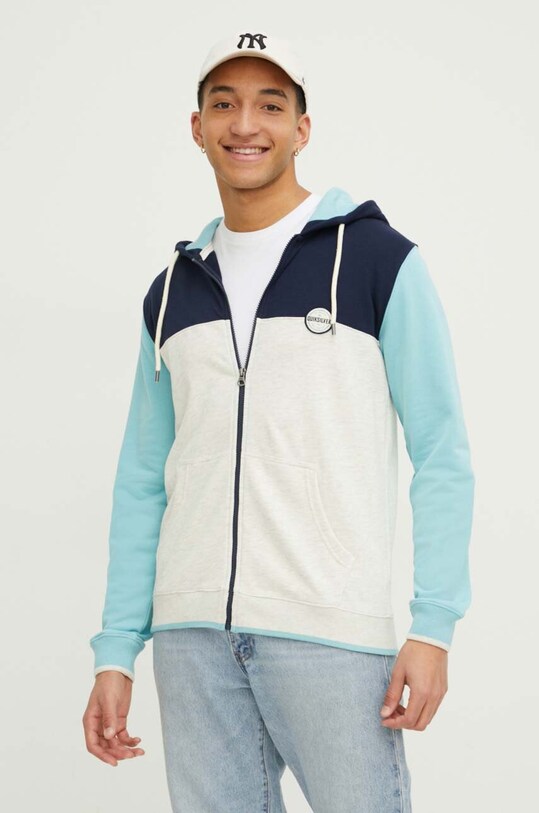 Quiksilver bluza cu modele bleumarin EQYFT04907