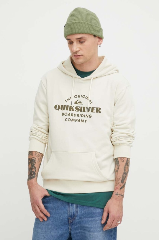 Quiksilver bluza print bej EQYFT04942