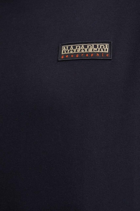 Napapijri bluza bawełniana B-Iaato NP0A4HPA0411 granatowy