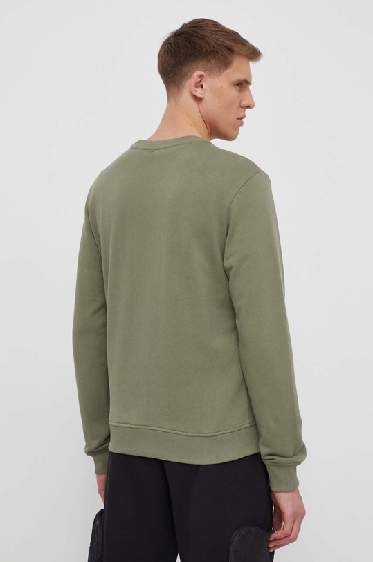 Ρούχα Βαμβακερή μπλούζα Napapijri Balis Crew Balis Crew NP0A4H89GAE1 πράσινο