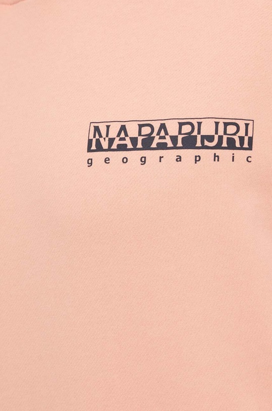 Βαμβακερή μπλούζα Napapijri B-Boyd B-Boyd NP0A4HP2P1I1 πορτοκαλί