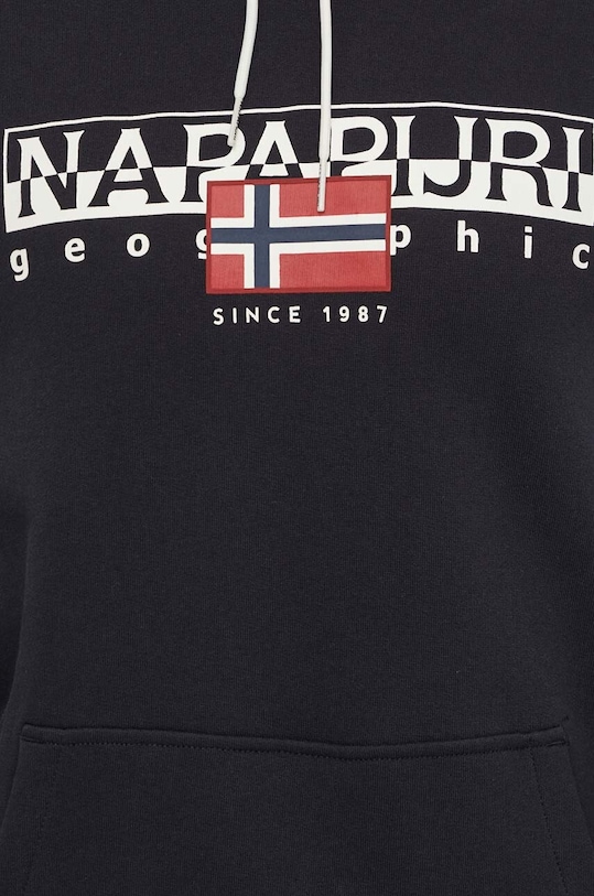 Napapijri bluza bawełniana B-Aylmer NP0A4HTL0411 czarny