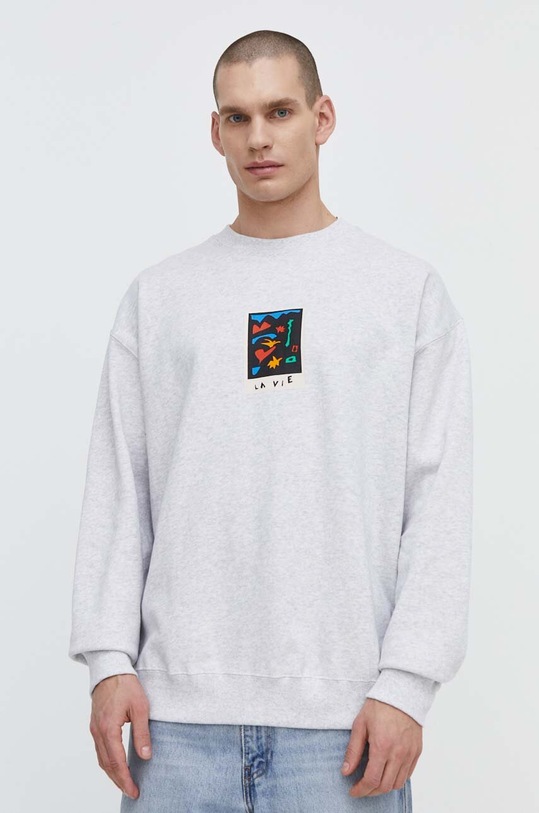 Volcom bluza x ARTHUR LONGO gri A4612411