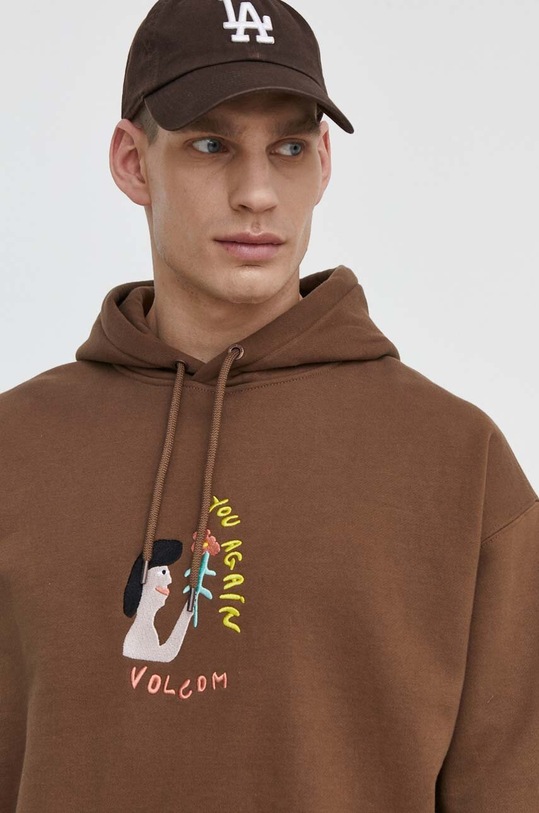 Volcom bluza x ARTHUR LONGO brązowy A4112413