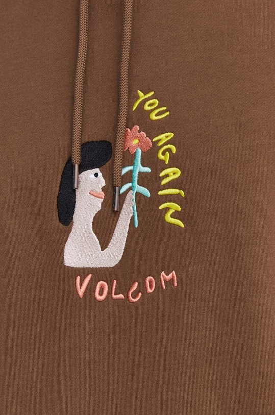 Volcom bluza x ARTHUR LONGO A4112413 brązowy
