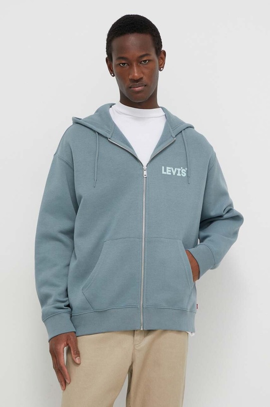 Levi's bluza albastru 38717