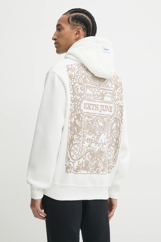 Sixth June bluza bawełniana nadruk biały 23982