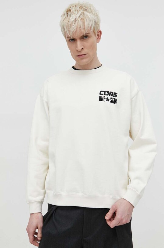 Кофта Converse без капюшона бежевый 10026900.A01