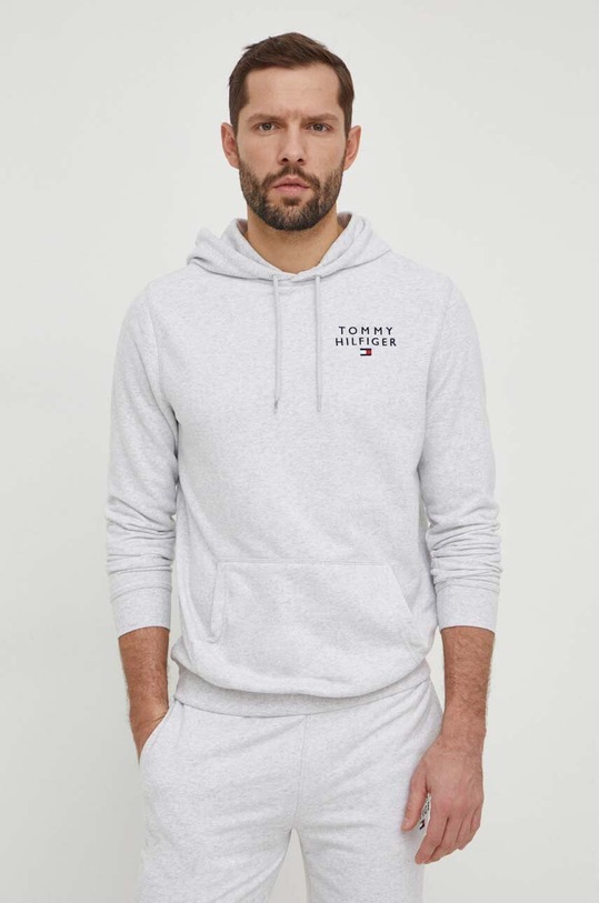 Mikina Tommy Hilfiger směs šedá UM0UM03175