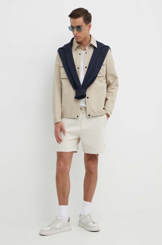 Mikina Tommy Hilfiger UM0UM03197 tmavomodrá SS24