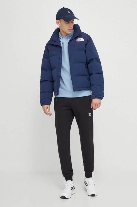 The North Face bluza bawełniana NF0A2S57QEO1 niebieski SS24