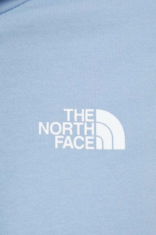 The North Face bluza bawełniana NF0A2S57QEO1 niebieski