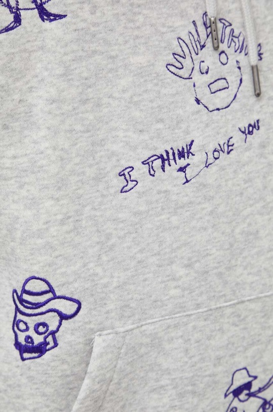 Mikina Desigual COOPER 24SMSK13 šedá