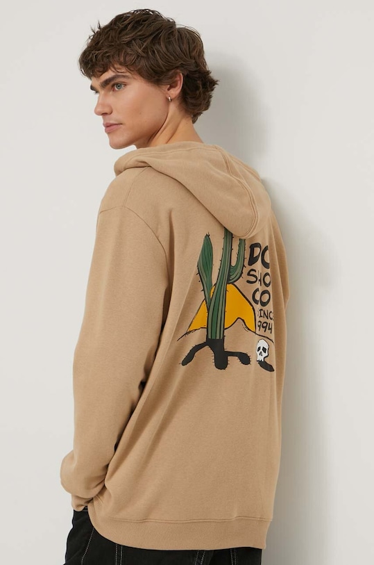 Oblačila Pulover DC ADYSF03127 bež