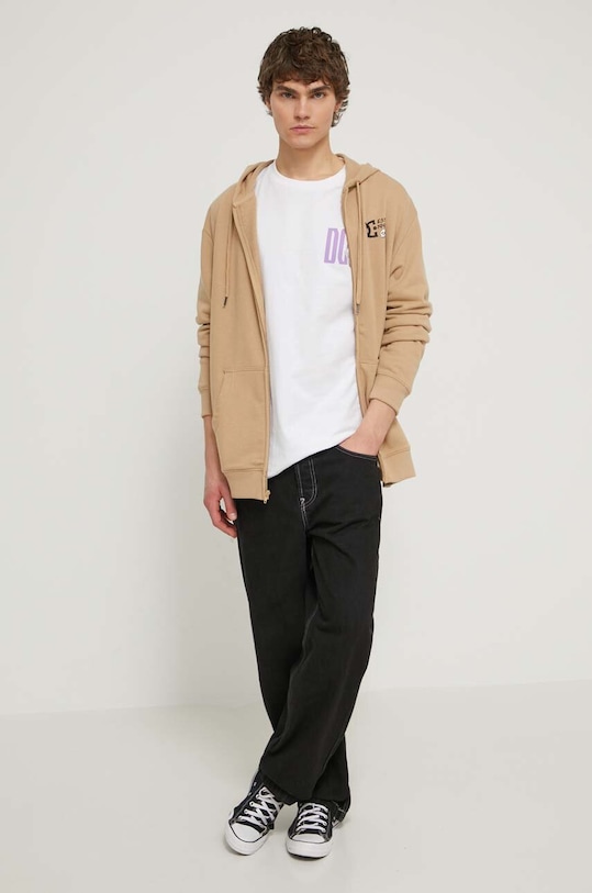 Mikina DC ADYSF03127 hnedá SS24