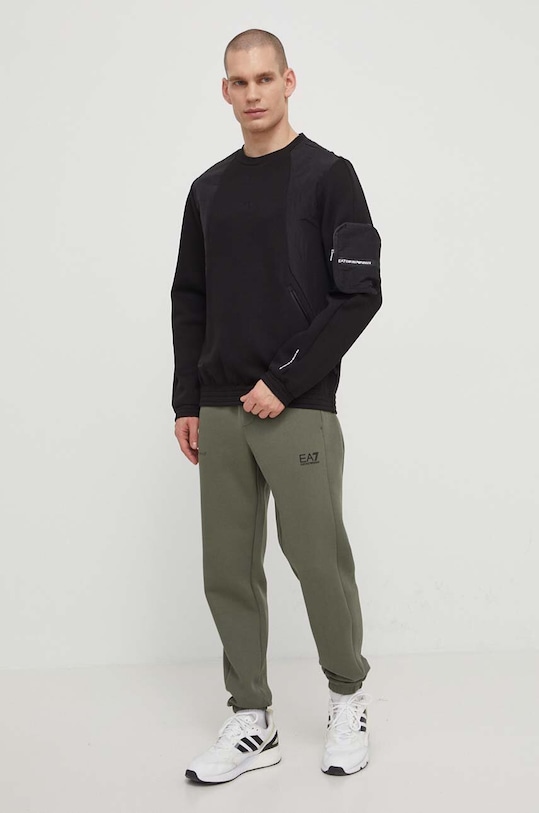 EA7 Emporio Armani felső PJUXZ.3DPM17.1200 fekete SS24