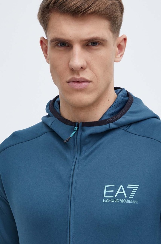 Mikina EA7 Emporio Armani modrá PJAHZ.3DPM30.1821