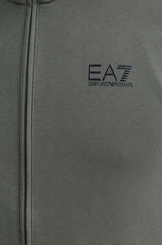 Хлопковая кофта EA7 Emporio Armani PJ05Z.8NPM01.1846 зелёный