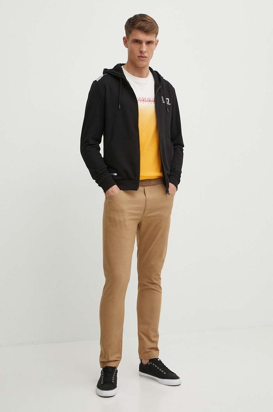 EA7 Emporio Armani bluza PJLIZ.3DPM45.1200 czarny SS24