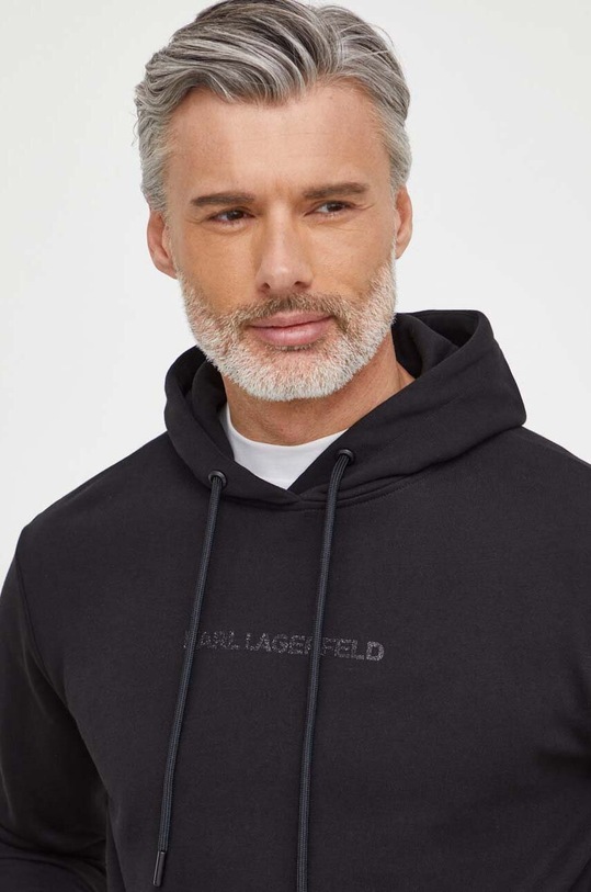 Bavlněná mikina Karl Lagerfeld černá 542941.705431