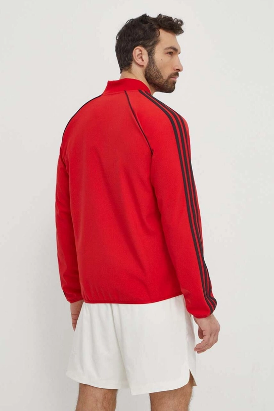 Îmbrăcăminte adidas Originals bluza IS2807 rosu