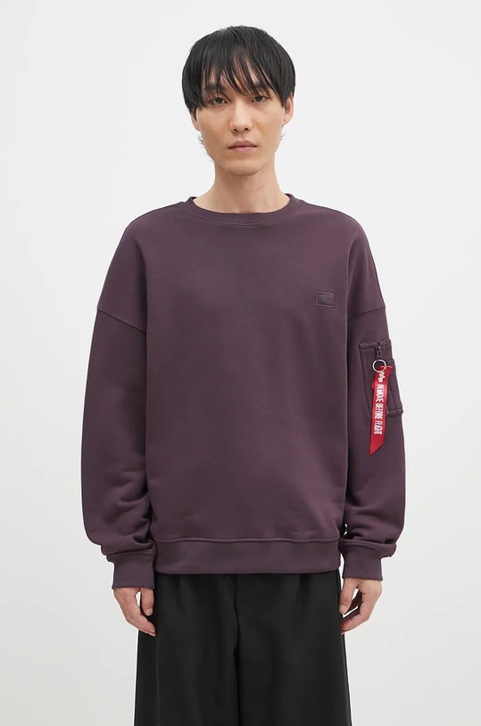 Alpha Industries sweatshirt Essentials RL other violet 146303