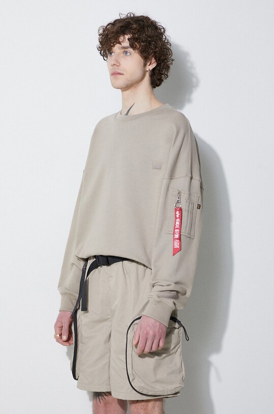 Alpha Industries sweatshirt Essentials RL beige 146303