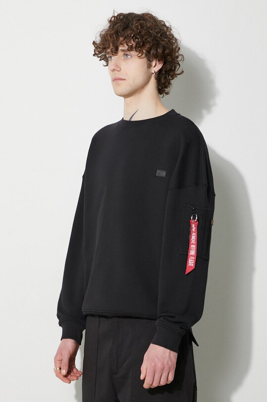 Dukserica Alpha Industries Essentials RL crna 146303