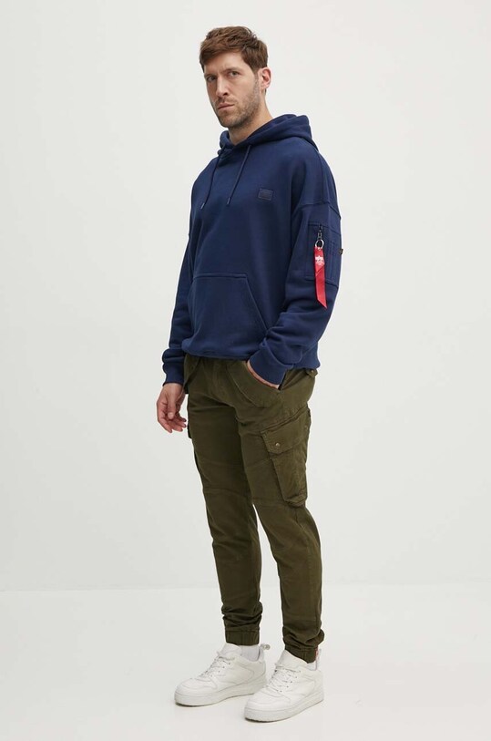 Alpha Industries bluza Essentials RL 146335 granatowy AW24