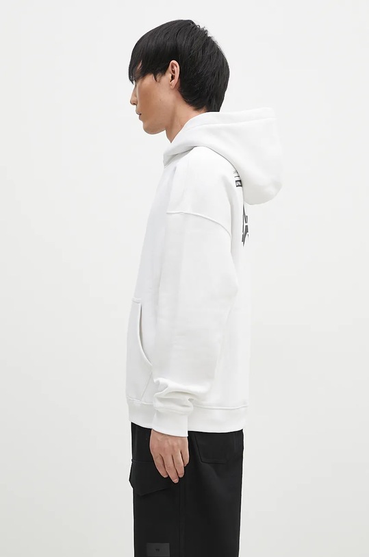 Μπλούζα Alpha Industries Logo BP Hoody 146336 λευκό AW24