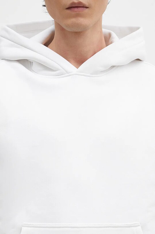 Alpha Industries felpa Logo BP Hoody bianco 146336