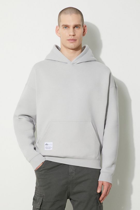 Alpha Industries sweatshirt Logo BP Hoody other gray 146336