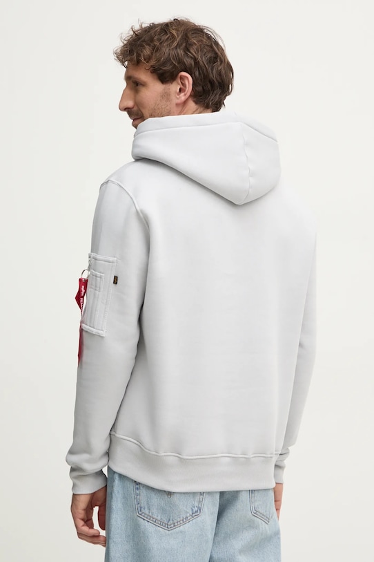 Îmbrăcăminte Alpha Industries bluza PP Hoody 146338 gri