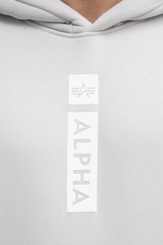 Μπλούζα Alpha Industries PP Hoody 146338 γκρί